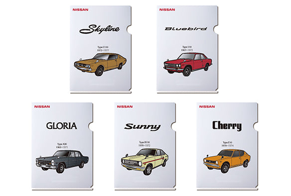 NISSAN  HERITAGE CLEAR FILE SET  HOBBY GOODS   KWA1410G00