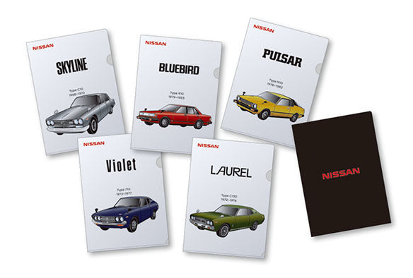 NISSAN  HERITAGE CLEAR FILE SET II HOBBY GOODS   KWA1410H00