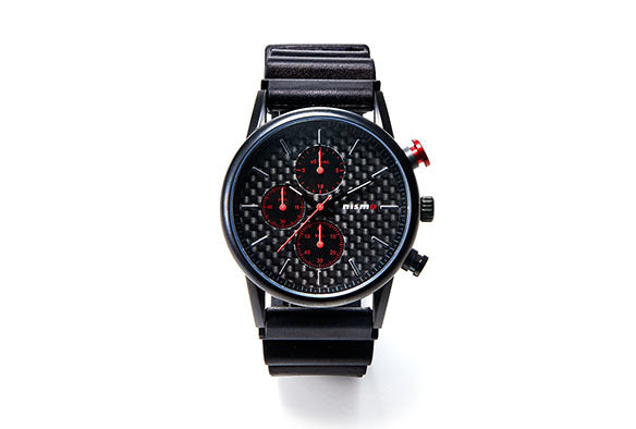 NISSAN PREMIUM CHRONOGRAPH WATCH CARBON  FASHION GOODS   KWA2050H10