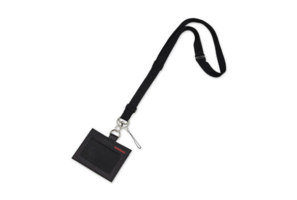 NISSAN LEATHER ID CASE BLACK  HOBBY GOODS   KWA2A00B10BK
