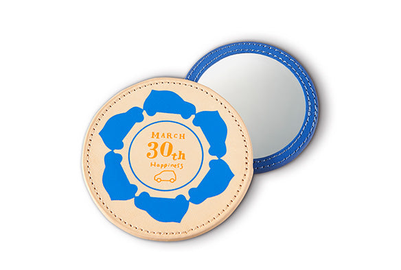 NISSAN COMPACT MIRROR K13 BLUE  FASHION GOODS   KWA2A04C10BL