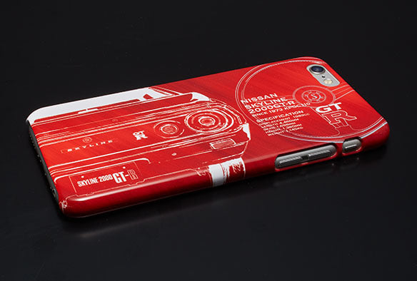 NISSAN POLYCARBONATE IPHONE CASE SKYLINE 2000GT-R C110 FOR 7/8  HOBBY GOODS   NOS1413