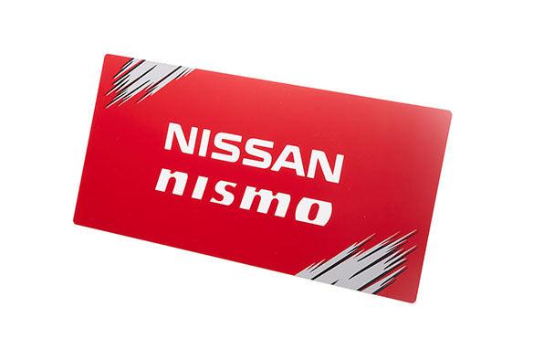 NISSAN LICENSE PLATE MASK TEAM COLORS  HOBBY GOODS   NOS1425