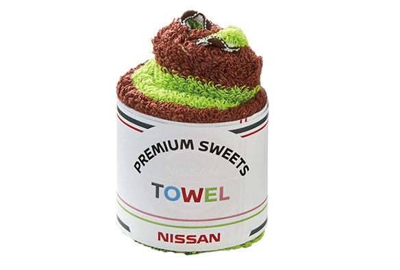 NISSAN ROLL CAKE MOLD TOWEL GREEN  FASHION GOODS   KWA6000G00GR