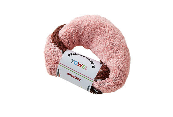 NISSAN DONUT TOWEL PINK  FASHION GOODS   KWA6000G10PK