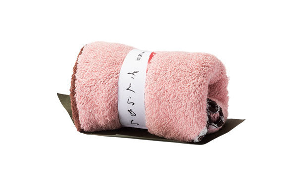 NISSAN JAPANESE CONFECTIONERY TOWEL PINK SAKURA - MOCHI  FASHION GOODS   KWA6000G20PK