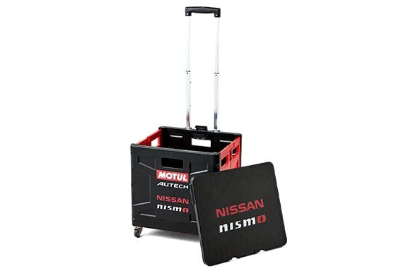 NISSAN NISMO 折りたたみコンテナキャリー KWA7060M20 NISMO COMFIT FOLDING CONTAINER CARRY KWA7060M20 - Black Hawk Japan