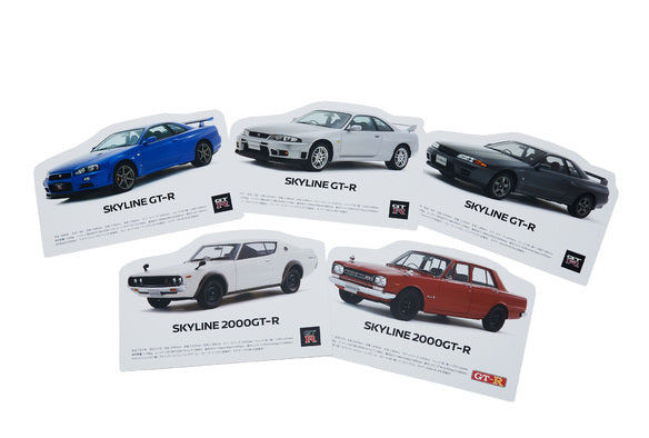 NISSAN SKYLINE GT-R POST CARD SET  HOBBY GOODS   KWAA513K00