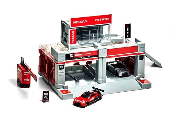 NISMO TOMICA TOWN NISMO PIT FOR NOS1883 - Black Hawk Japan