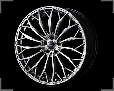 RAYS HOMURA 2X15BD 22x10J +20 5x120 DC/Side Shining Silver x1