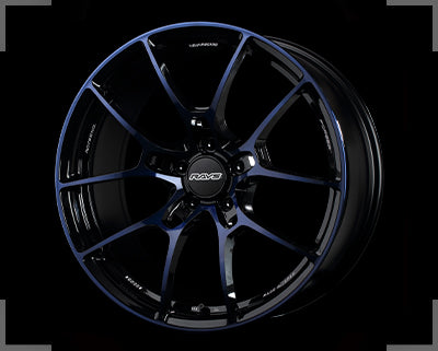 RAYS VOLK RACING G025 DB/C 20x9J +25 5x112 Dark Blue/DC x1