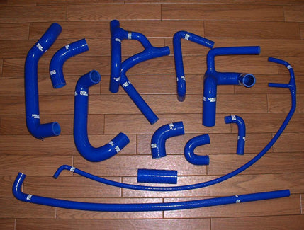 SAMCO SPORT COOLANT HOSE KIT BLUE FOR LOTUS ELISE EXIGE S1 RIGHT HANDLE BEFORE MINOR 40TCS246-C-BLUE