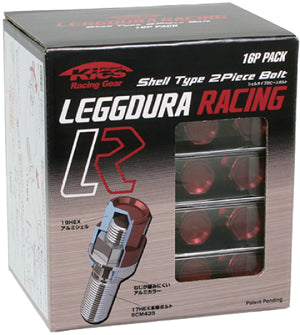 KYO-EI KICS LEGGDURA RACING BOLT (16PCS) RED M14xP1.5 KIC7040R16