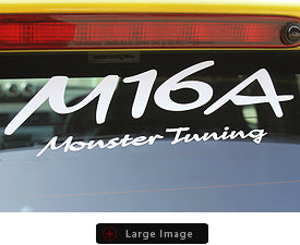 MONSTER SPORT M16A MONSTERTUNING STICKER [GUNMETAL] FOR  896161-0000M