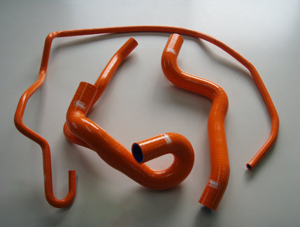 SAMCO SPORT COOLANT HOSE KIT ORANGE FOR MAZDA MS - AXELA BK3P 40TCS388-C-ORANGE