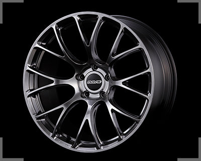 RAYS VOLK RACING G16 19x9J +30 5x112 Brightening Metal Dark x1