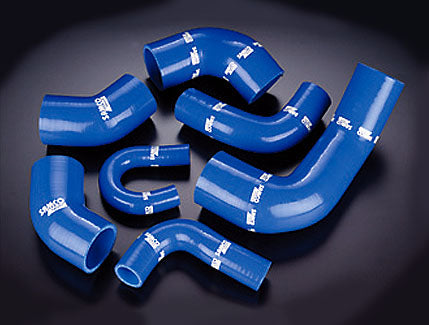 SAMCO SPORT TURBO HOSE KIT BLUE FOR MITSUBISHI EVO8 CT9A 40TCS228-BLUE