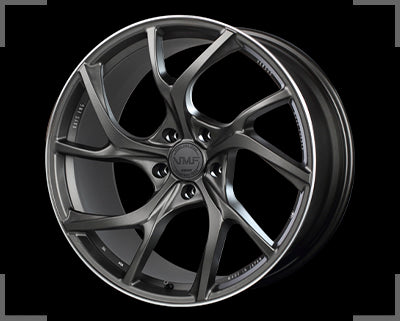 RAYS VMF C-01 20x8.5J +31(54) 5x112 SPORT LINE : Matte Gunblack/Rim Edge DC x1
