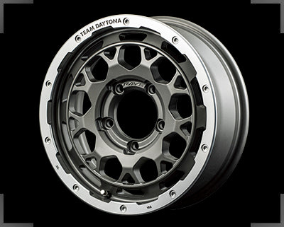 RAYS TEAM DAYTONA M9 16x5.5J +0 5x139.7 MATT GUNMETAL RIM DC x1