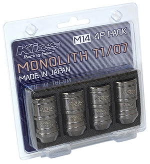 KYO-EI KICS MONOLITH T1 / 07 [M14 X P1.5] 4PCS MN04GK-4P