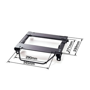 BRIDE SUPER SEAT RAIL RIGHT SIDE MO TYPE FOR NISSAN WINGROAD AD MAX WAGON NY10 SERIES N017-MO