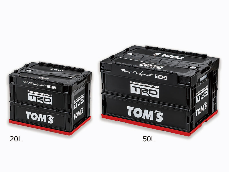 TRD TRD x TOM'S FOLDABLE CONTAINER FOR MS029-00030 - Black