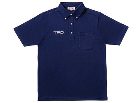 TRD POLO SHIRT (M) NAVY For MS041-00013