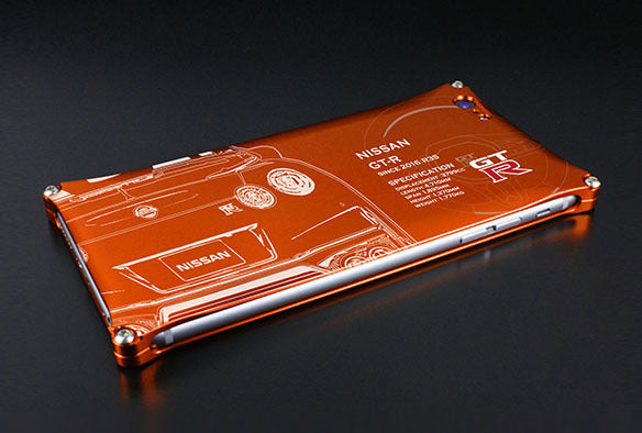 NISSAN DURALUMIN IPHONE BUMPER GT-R MY17 FOR SE 5 5S  HOBBY GOODS   NOS1331