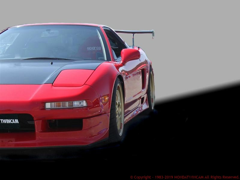 FEEL'S HONDA TWINCAM LIGHTWEIGHT BONNET (NORMAL SHAPE) TWILL CARBON FOR HONDA NSX NA2 Feels-00837