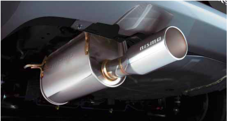 NISMO Weldina Stainless  Exhaust/Muffler For NISSAN TIDA C11 HR15DE, MR18DE, MR18DE B0100-1JY26