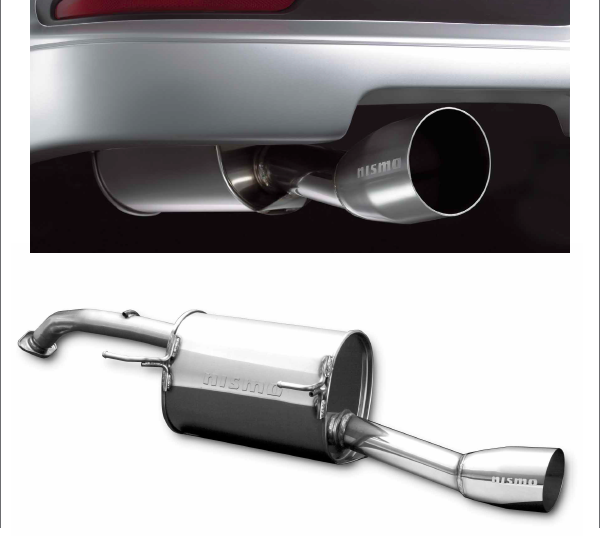 NISMO Weldina Stainless  Exhaust/Muffler For NISSAN WINGROAD Y12 HR15DE, HR15DE, MR18DE B0100-RN2Y1