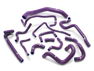 SAMCO SPORT ANCILLARY HOSE KIT WHITE FOR NISSAN SKYLINE GTS-T ECR33 40TCS84-ANC-WHITE