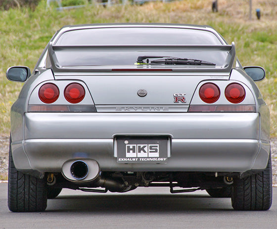 HKS SSR SUPER TURBO MUFFLER TI FOR NISSAN SKYLINE GT-R BCNR33 31029-AN008