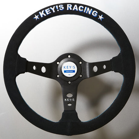 Key's Racing Original Steering Wheel DEEP Smooth Leather 350mm  KeysRacing-OS-12