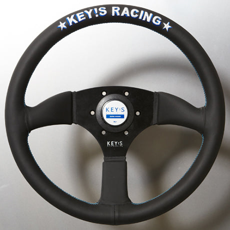 Key's Racing Original Steering Wheel DRIFT Smooth Leather 345mm  KeysRacing-OS-16