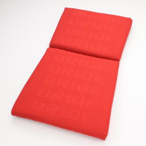 BRIDE SEAT CUSHION (BACKREST) RED LOGO P01ICO