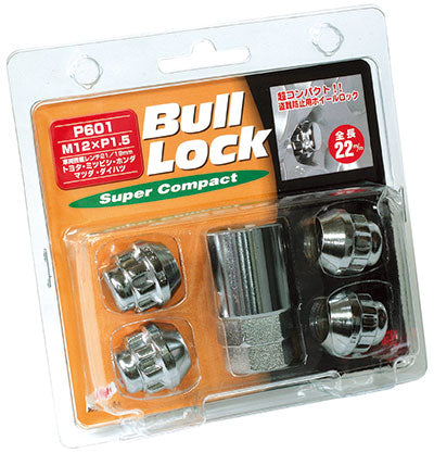 KYO-EI SUPER COMPACT LOCK NUTS M12xP1.5 CHROME-PLATED P601
