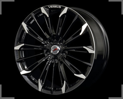 RAYS VERSUS STRATAGIA Triaina 19x8.5J +38(50) 5x114.3 Black Mica Outline DC x1