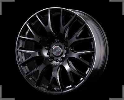 RAYS HOMURA 2x9G 22x10J +55(41) 5x150 Black Mica/Rim Edge DMC x1