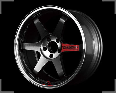 RAYS VOLK RACING TE37 SL 18x8.5J +45 5x100 Pressed Graphite x1