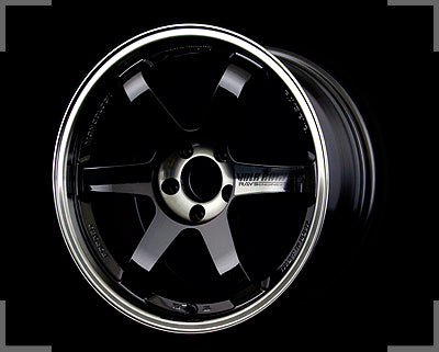 RAYS VOLK RACING TE37 SL 17x7.5JJ +40 5x114.3 Pressed Double Black x1
