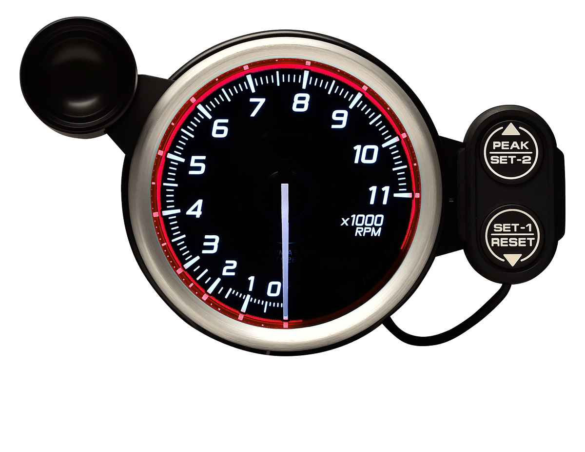 DEFI RACER GAUGE N2 TACHOMETER 0~11000RPM 80 RED DF17303
