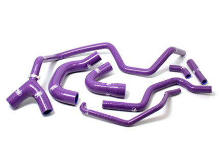 SAMCO SPORT COOLANT HOSE KIT MATTE BLACK FOR ROVER 220 COUPE 2.0 TURBO NO A C 40TCS127-C-MATTE-BLACK