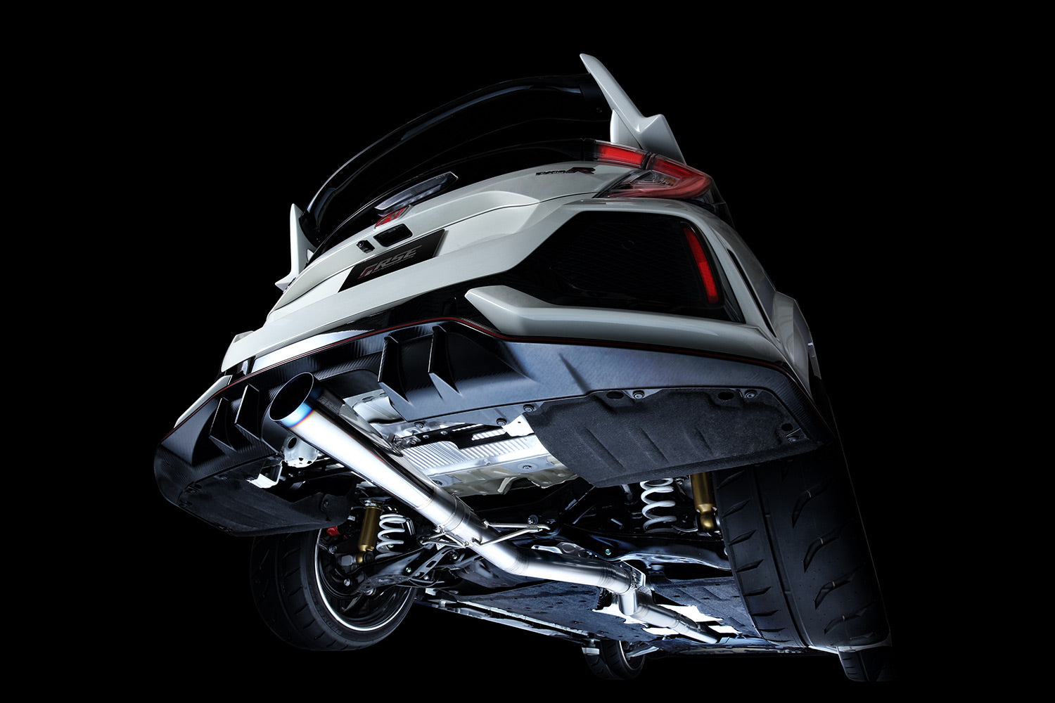 RSE FULL TITANIUM MUFFLER EXHAUST KIT TYPE-R FOR HONDA CIVIC TYPE R FK8 RB6090-HN06A