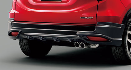 MUGEN Rear Under Spoiler Crystal Black Pearl  For VEZEL HR-V RU1 RU2 RU3 RU4 84111-XMRB-K0S0-CB