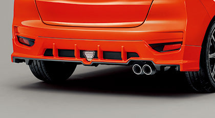 MUGEN Rear Under Spoiler premium yellow Pearl II  For FIT JAZZ GK3 GK4 GK5 GK6 GP5 GP6 84111-XMKB-K0S0-YP