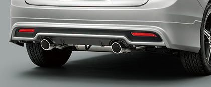 MUGEN Rear Under Spoiler Crystal Black Pearl  For JADE FR4 FR5 84111-XMS-K1S0-CB