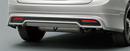 MUGEN Rear Under Spoiler Super Platinum metallic  For JADE FR4 FR5 84111-XMS-K0S0-SP