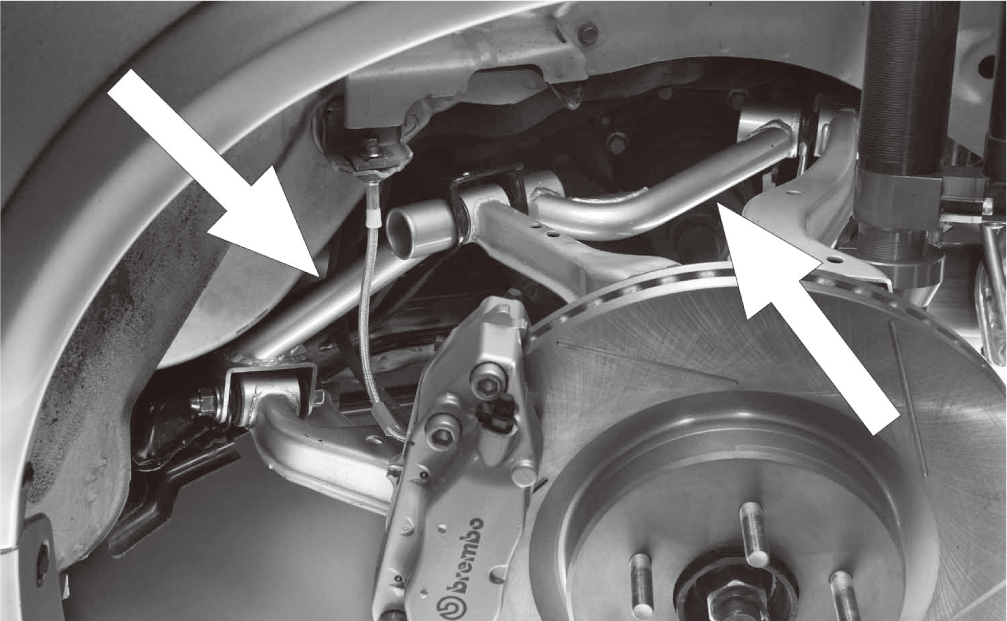 NISMO Body Brace Set  For Skyline GT-R BNR34 RB26DETT 55450-RRR45