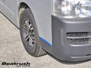 LAILE BEATRUSH DOOR STEP PLATE BLACK For TOYOTA HIACE VAN TRH200V S101800SPK